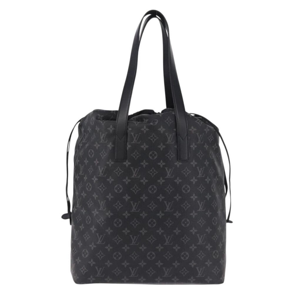 Louis Vuitton Cabas Light Drawstring Monogram Eclipse Canvas